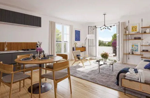 Appartement 3 pièces 63 m²