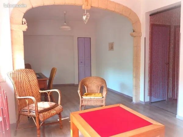 Appartement rdc à louer meublé