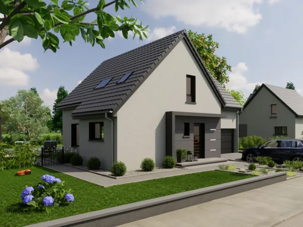 Prox Colmar - Guémar - maison neuve 112m² hab 5.06ares