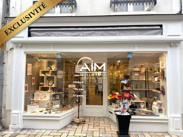 Boutique 3 pièces 60 m²