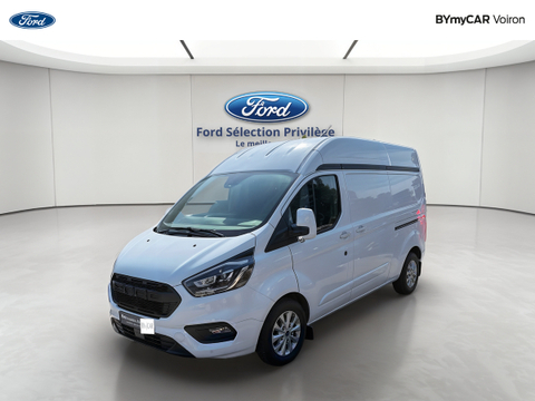 Ford TRANSIT CUSTOM FOURGON 300 L2H2 2.0 ECOBLUE 170 BVA