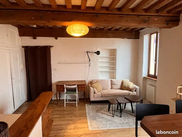 Studio meublé 32m2 coeur Croix-Rousse