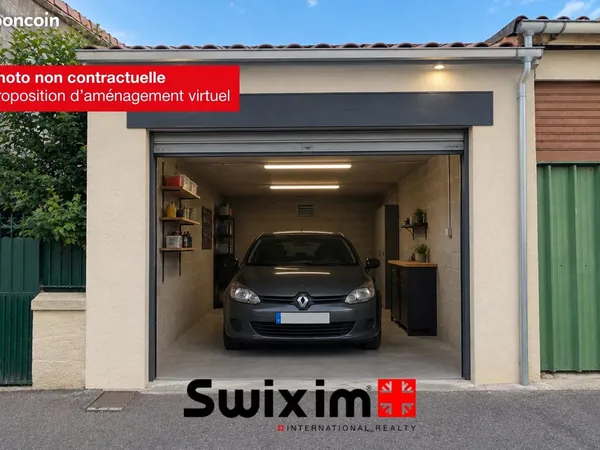 Parking/box 1 pièce 34 m²