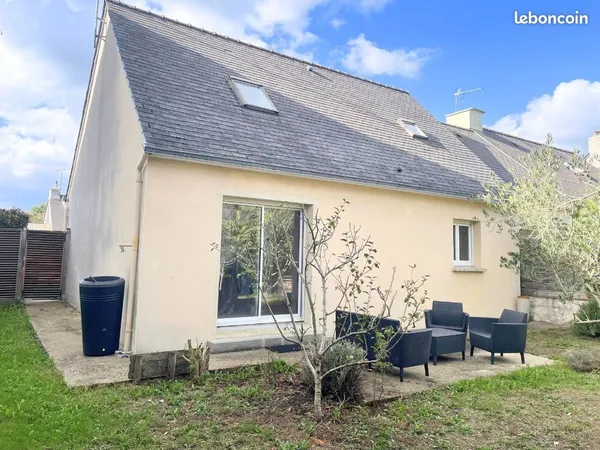 Maison 3 ch en bon état, quartier rives de Scorff