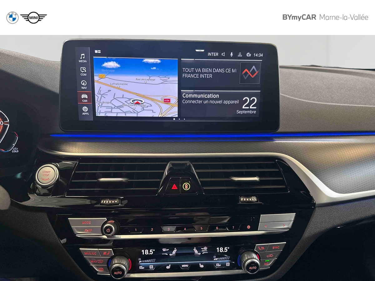 BMW 530d TwinPower Turbo xDrive 286 ch BVA8 — photo 14