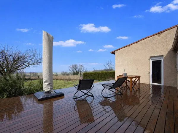 A VENDRE Maison plain-pied 120 m² avec vue dégagée  Saint-
