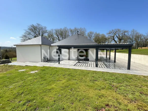 GRAND-CHAMP - Maison contemporaine de plain-pied 88 m² terrain 2777 m²
