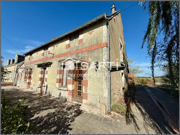 Maison ancienne à totalement restaurer !