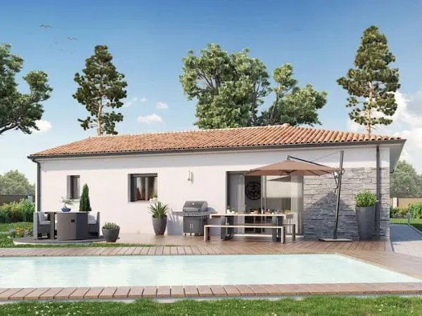 Maison neuve 4 pièces 89 m²