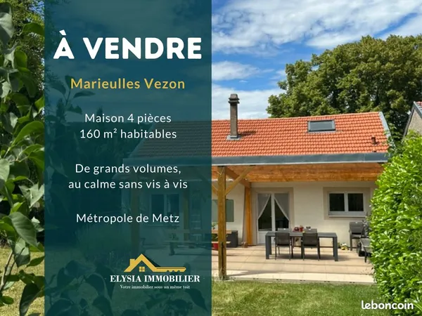 Maison 4 pièces 160 m²