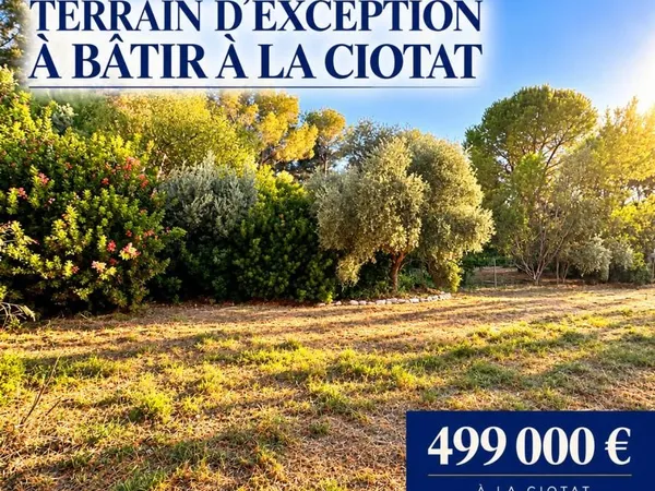 Terrain 700 m² La Ciotat