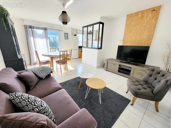 Appartement meublé de standing- T3-66m²-Jardin des plantes