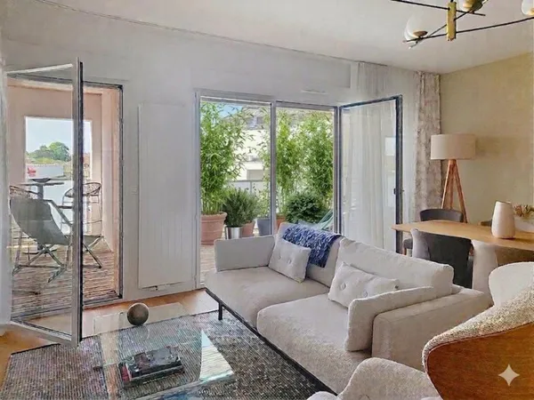 Rare-Très bel apt 3 ch. avec terrasses-Pkg couvert