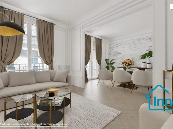 Vends t4 - 97.09 m² - Paris