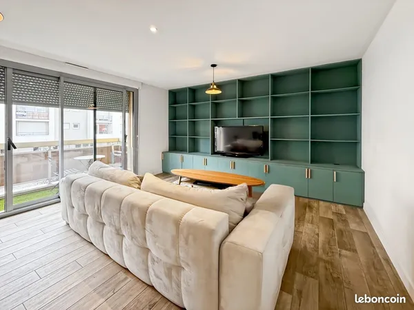 T2 rénové 56 m² - balcon, parking sécurisé, cave - Royat - 149 000