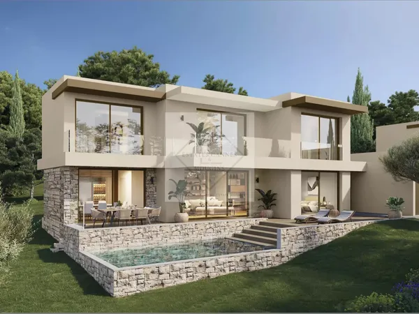 Mougins – Villa contemporaine neuve au sein d’un domaine privé