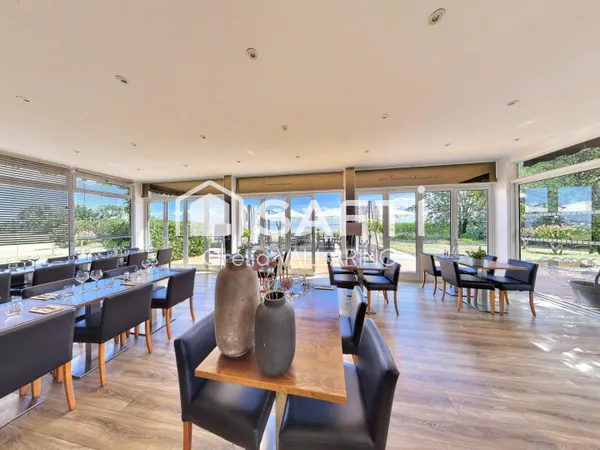Restaurant avec vue exceptionnelle sur l'estuaire