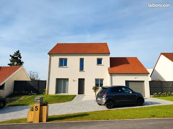 Maison récente de 130 m² avec jardin arboré, terrasse