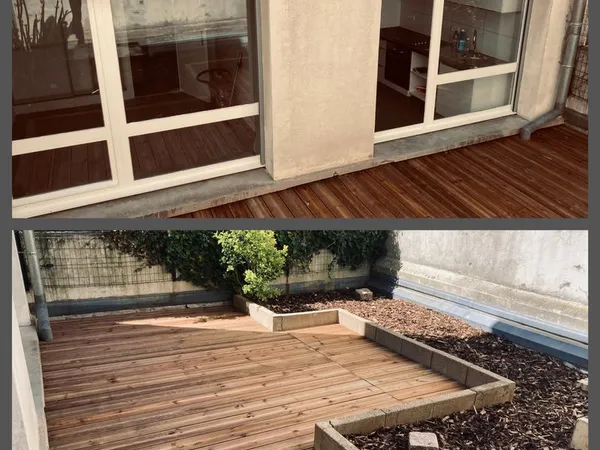 URGENT : APPARTEMENT T2 LOUÉ 55m2 - Terrasse, garage et cave