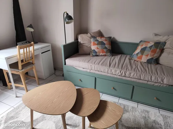 Studio meublé 20m² proche Fac