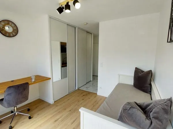 Studio meublé 16 m²