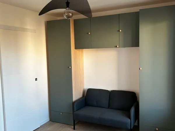 Studio étudiant 25 m² meublé + balcon - rénové - Marseille 13010 - 690