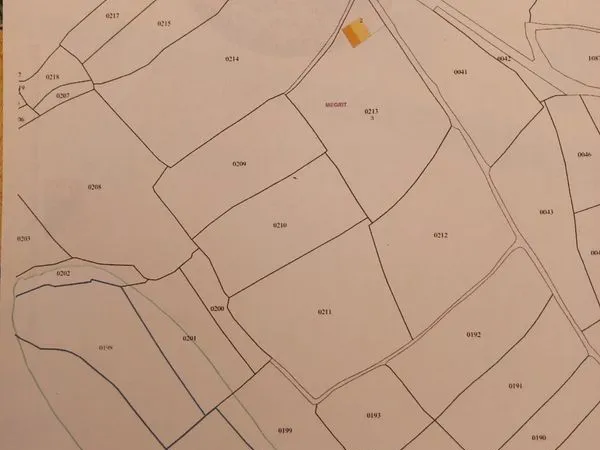 Parcelles boisée