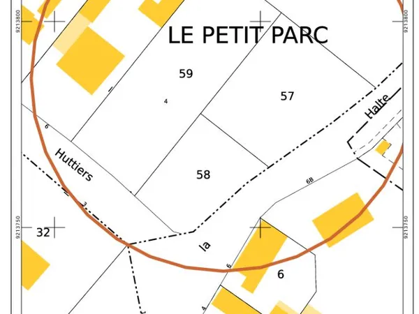 Terrain 1303 m²