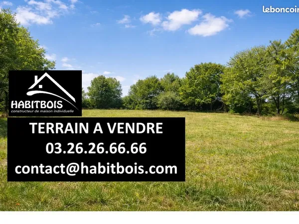 Terrain 517 m² Reims