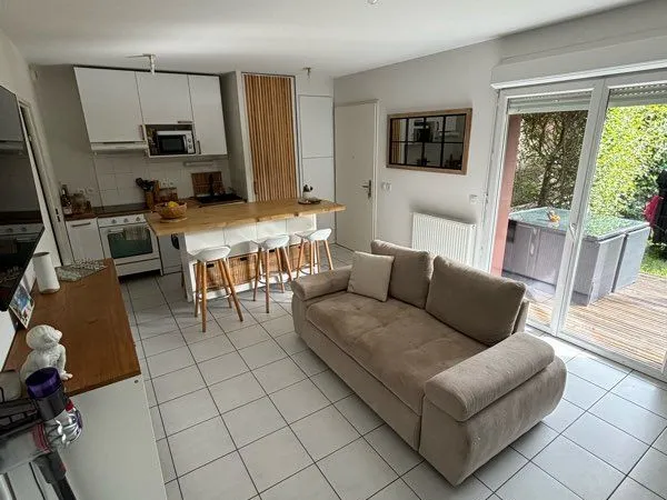 T2 meublé 41m2 - jardin + terrasse