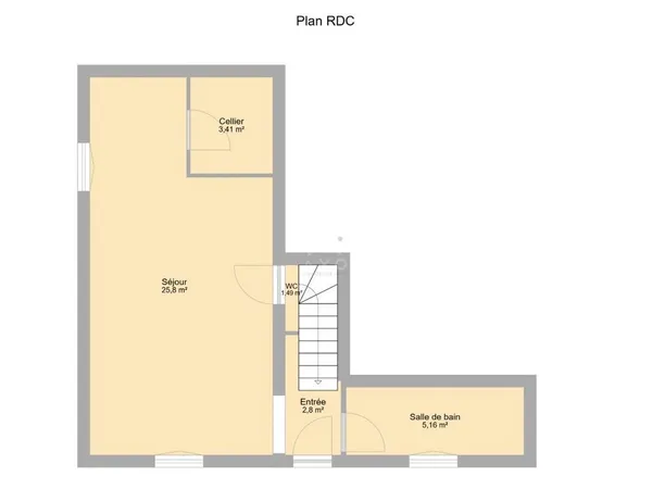 Maison Vente Saint-Pierre-du-Mont 3p 60m² 175000€