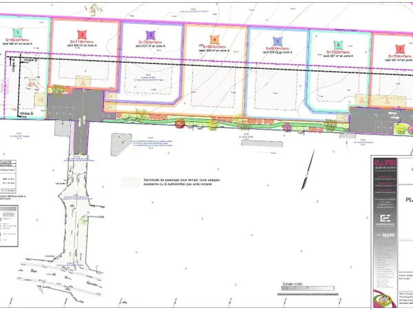 Terrain 983 m²