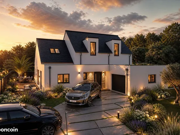 Projet de construction d'une maison 120 m² avec terrain à SAINT-PIERRE-QUIBERON (56)