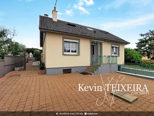 Maison sur sous sol avec 3 chambres proche bourg
