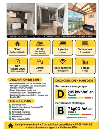 Maison 94 M2