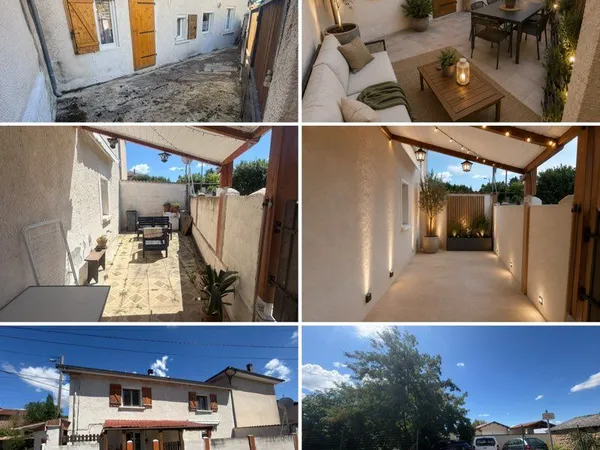 Maison avec fort potentiel avec du charme au calme