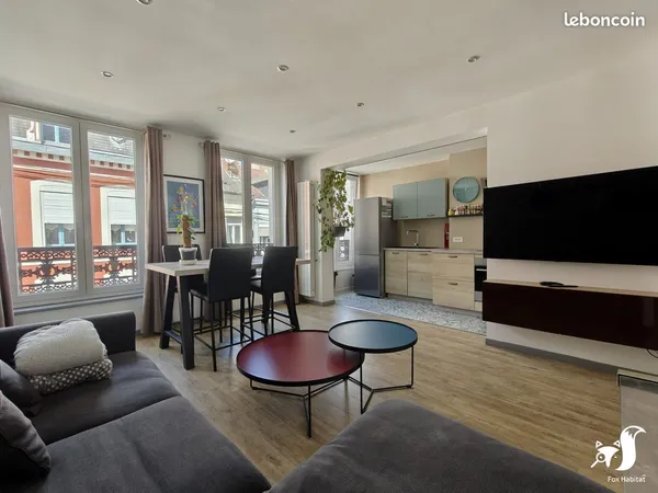 Appartement 3 pièces 61 m²