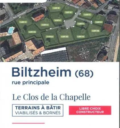 Terrain en lotissement 517 m²
