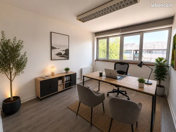 Bureau privatif 15 m² - Coworking de standing - Ploemeur / Lorient