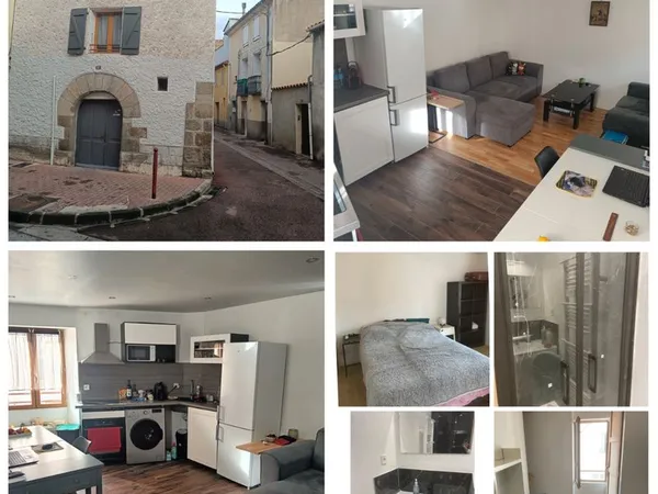Maison de ville de charme 75m² rénovée + Studio indépendant - Centre Le Boulou