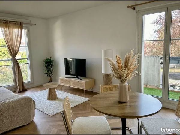 à louer - 2 pièces meublé de 47 m² - villiers sur marne