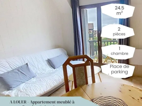 Appartement 2 pièces 24 m²