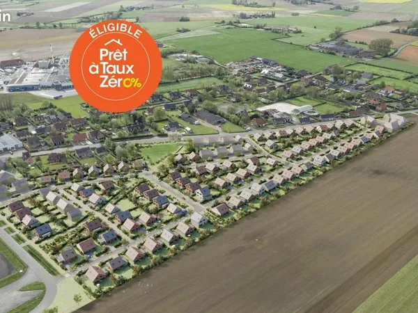 Terrain 384 m² Steenvoorde