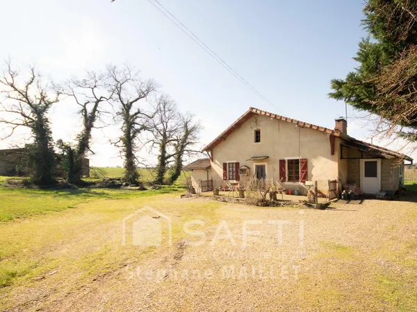 Propriété champêtre avec dépendances à Bourdalat
