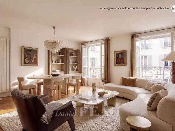 Appartement 2 pièces 54 m²
