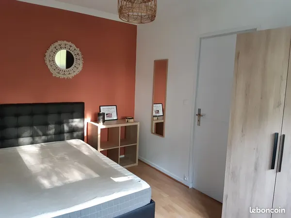1 chambre en colocation de 3 en meublé Rennes - quartier sud