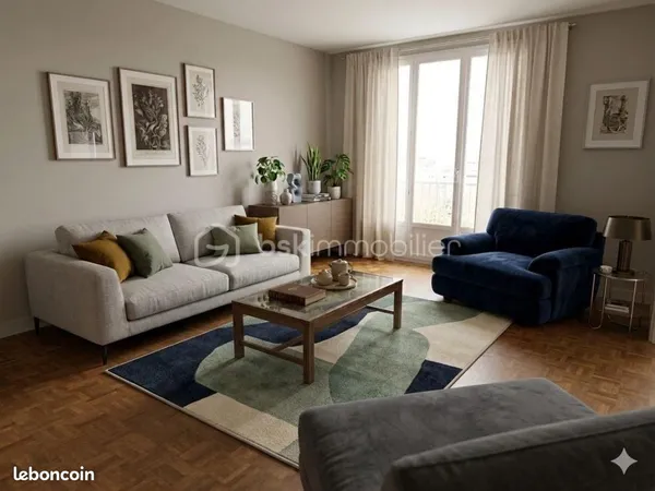 Appartement 4 pièces 74 m²