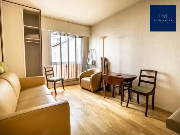 STUDIO DE 18M2 QUARTIER AUTEUIL - À 200M DU MÉTRO MICHEL-ANGE-MOLITOR