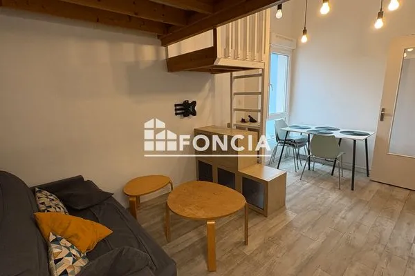 Appartement meublé 1 pièce 18 m²
