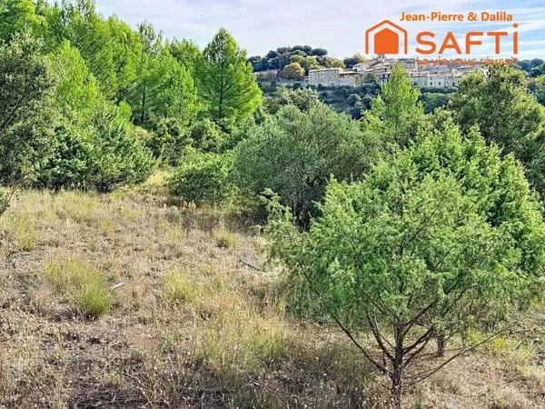 Terrain à batir de 2720m² avec vue panoramique et PC accordé